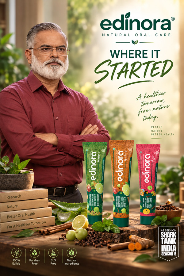 Where It Started - Edinora Natural Oral Care