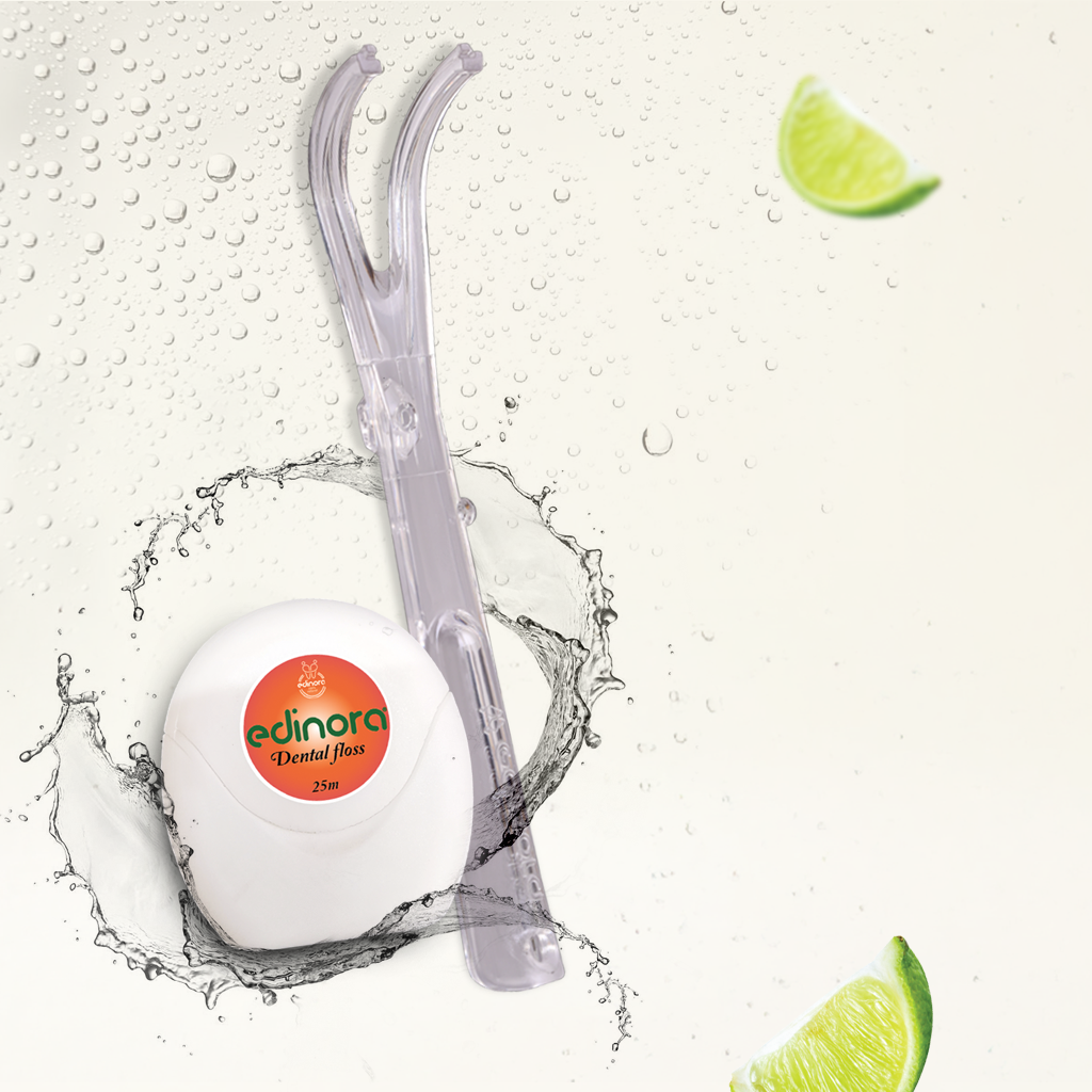 Edinora Dental Floss holder | Long and sturdy Floss holder for better grip and controlled flossing 