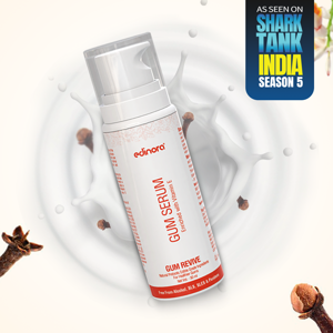 Edinora Gum Revive Serum | Gum Repair, Gum Bleeding | Helps Tighten & Strengthen | Daily use | Clove, Vitamin E, Aloe Vera, Chamomile | (30m)